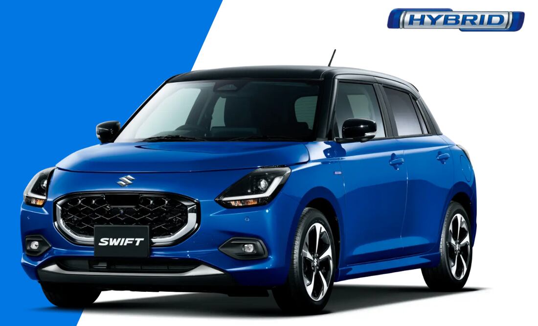En Japón, el nuevo Suzuki Swift tiene un motor mild hybrid de 3 cilindros en Japón.