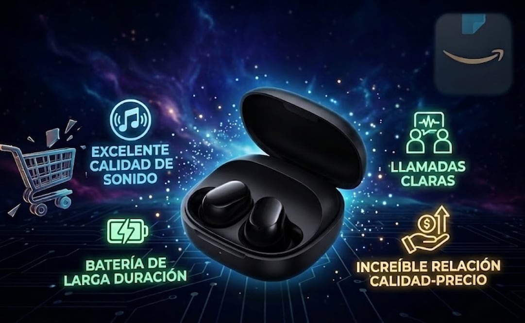 Los Xiaomi Redmi Buds 6 están pensados para quienes buscan unos audífonos prácticos para diferentes actividades. Foto: IA
