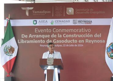 Megaobra del gasoducto Libramiento Reynosa tendrá una inversión de 2 mil 980 mdp con una longitud de 58 kilómetros