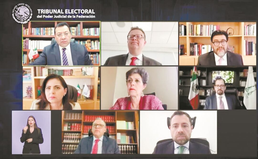 En el marco de la sesión de ayer, la Sala Superior confirmó por unanimidad de votos el acuerdo del INE a través del cual se establecían las bases para la convocatoria para designar consejerías del OPLE en Aguascalientes. Foto: ESPECIAL