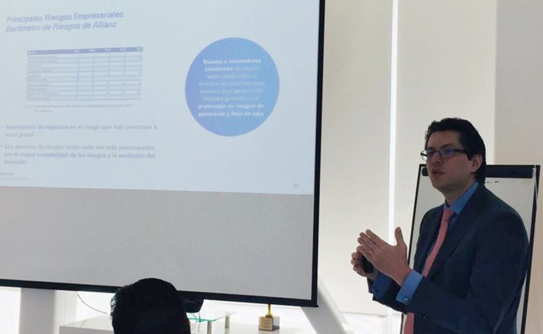 Newton Queiroz, CEO para México de Swiss Re Corporate Solutions (Foto: especial)