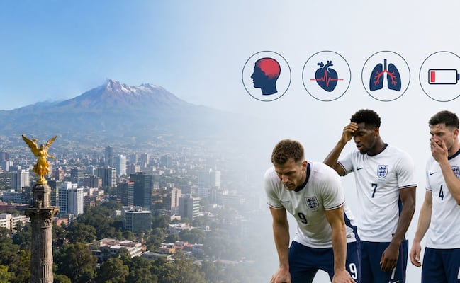 ¿De qué manera podría afectar la altitud de la CDMX a los jugadores de Inglaterra?; descúbrelo aquí
