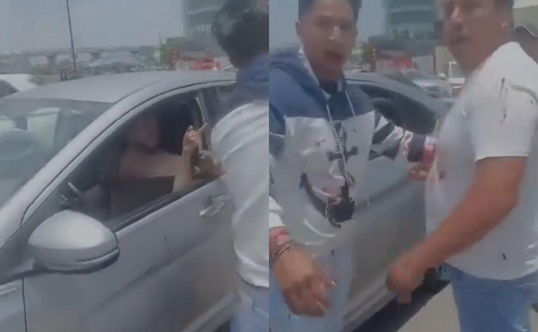 Un nuevo incidente vial en Pachuca dejó una persona herida por arma punzocortante (05/07/2025). Foto: Captura de video