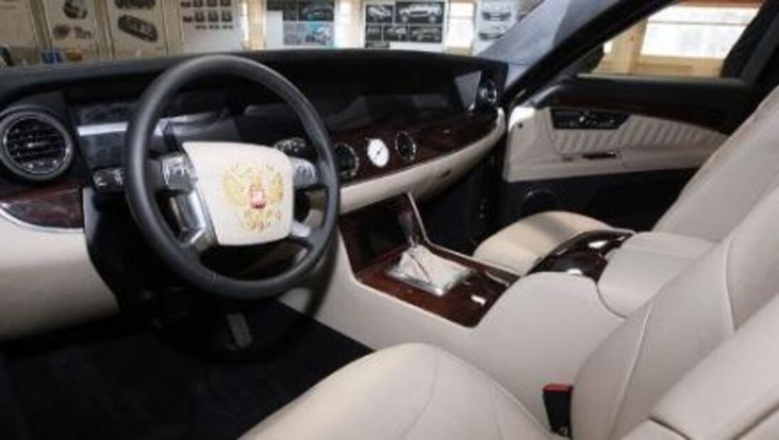 Así luce la nueva limusina de Vladimir Putin