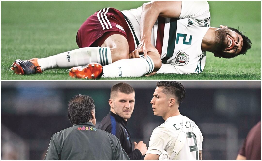 Salcedo fue valorado e intervenido en Houston (FOTOS: EFE E IMAGO7)