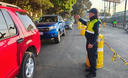 Operativo por Semana Santa provoca cierres viales en inmediaciones de La Nueva Viga; reportan afectaciones importantes