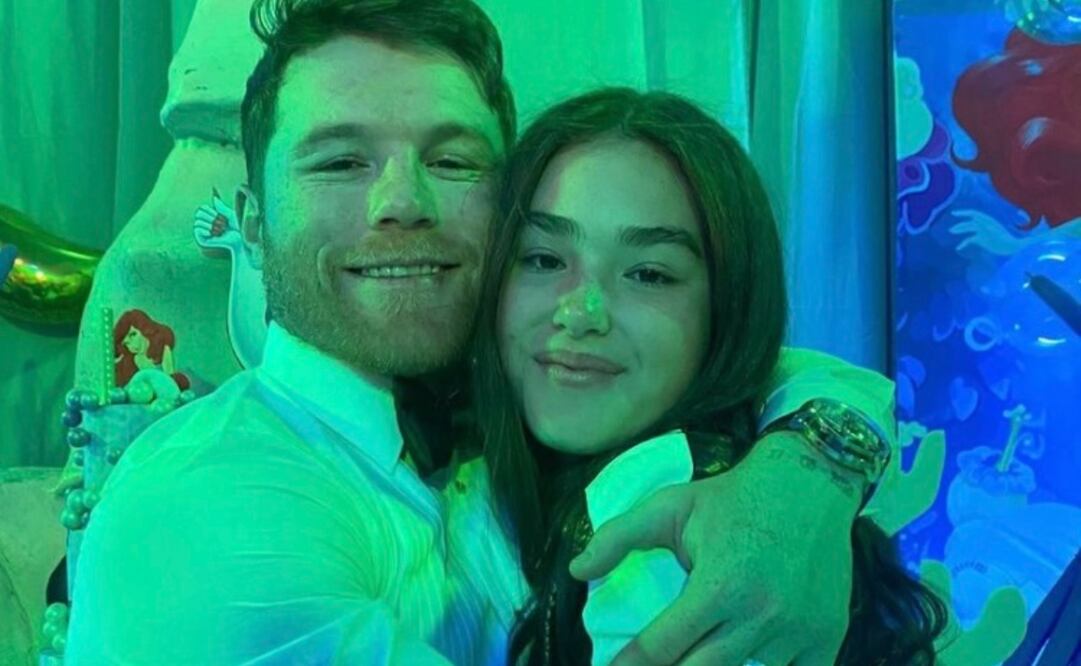 La hija mayor de Saúl "Canelo" Álvarez celebró recientemente sus XV años con una lujosa fiesta. Foto: Instagram @canelo