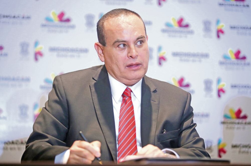 Procurador de Michoacán, José Martín Godoy (ARMANDO SOLÍS. EL UNIVERSAL)