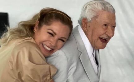 Leticia Calderón recuerda su último encuentro con Ignacio López Tarso: "Le di besos en la boca"