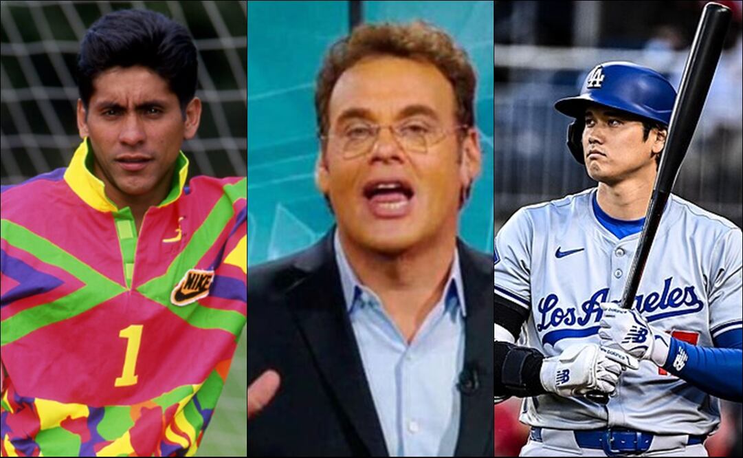 David Faitelson comparó a Jorge Campos con Shohei Ohtani / Foto: Especiales