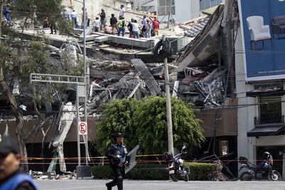 Mancera reporta 30 muertos en la CDMX por sismo