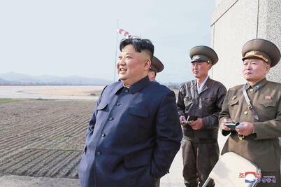 Kim supervisó un “arma táctica guiada” en Norcorea