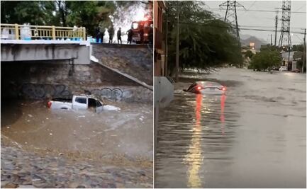 Tormenta deja 2 muertos, desborde de arroyos y severas inundaciones en Hermosillo, Sonora