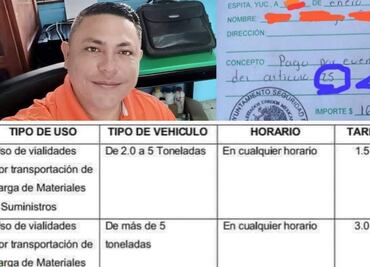 Acusan a municipio yucateco por cobro de cuotas a vehículos de carga; alcalde defiende impuesto