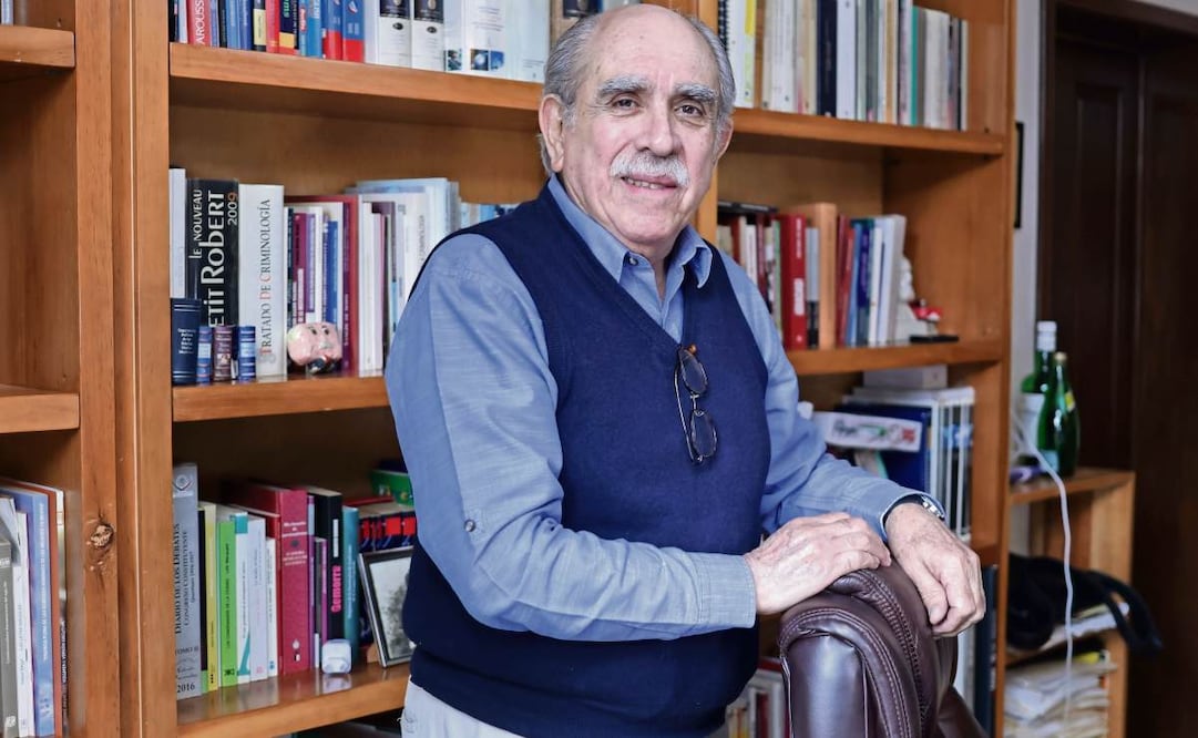 Pablo Gómez, presidente de la Comisión Presidencial para la Reforma Electoral. Foto: Fernanda Rojas / EL UNIVERSAL