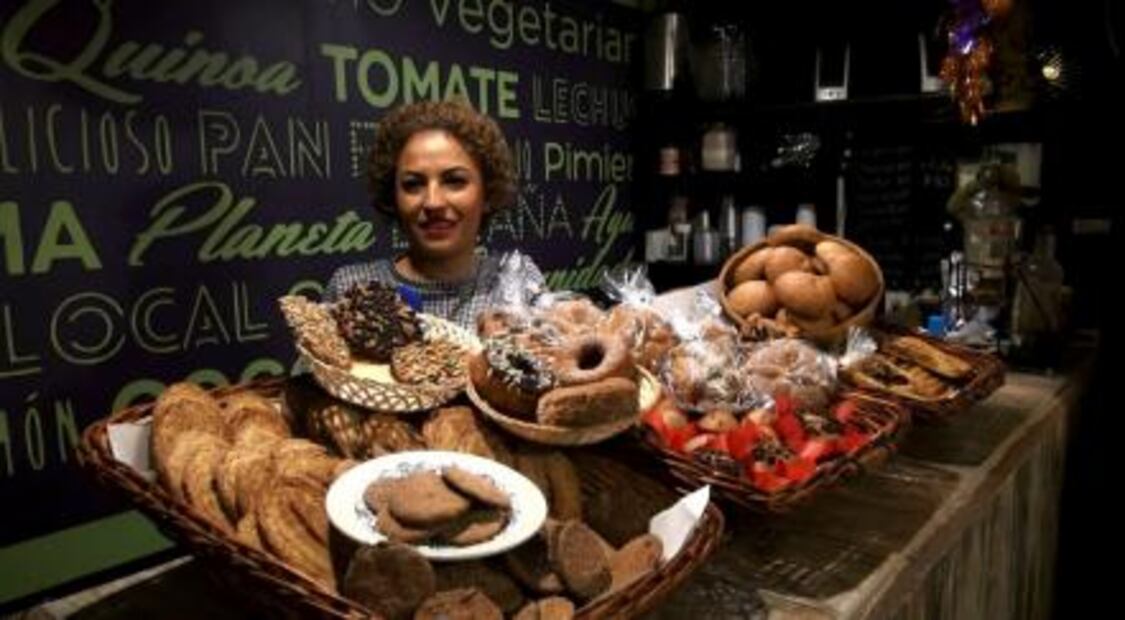 Pan de muerto orgánico, sin leche ni huevo