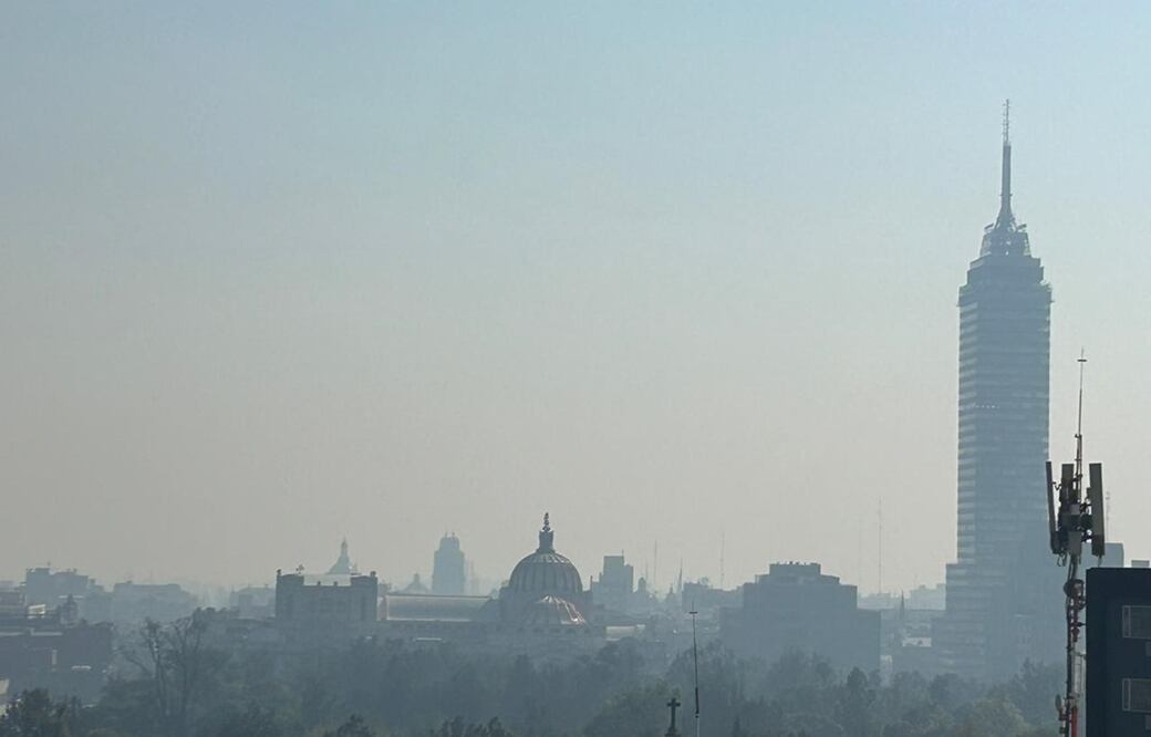 Calidad del aire en la CDMX: Foto: Iván Montaño