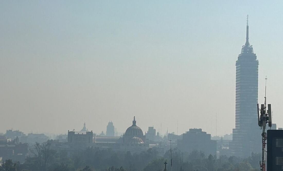 Calidad del aire en la CDMX: Foto: Iván Montaño