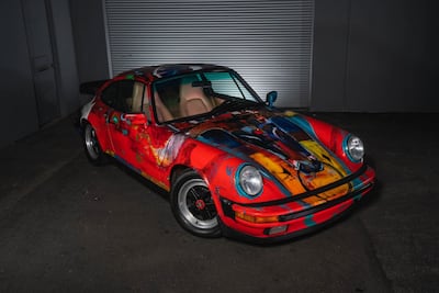 Exótico Porsche 911 Carrera Art Car sale a subasta