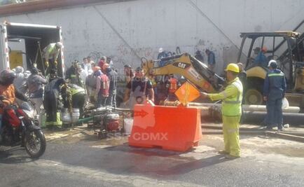 Queda reparada fuga de agua en inmediaciones del Metro Apatlaco