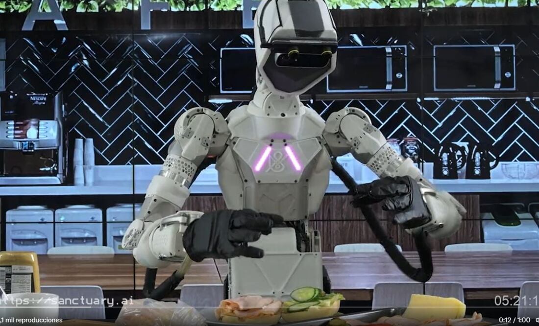 Un robot que cocina, limpia y pone la mesa. Foto: Twitter @mqasem
