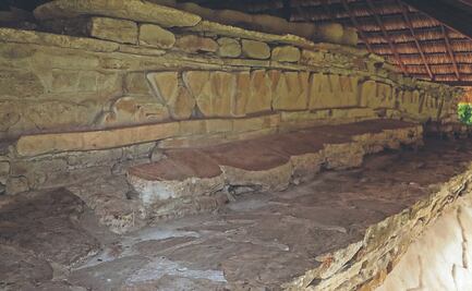 Mural de El Tajín dañado por incendio, con 60 % de avance