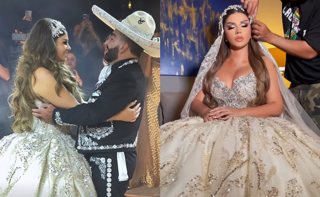 Vicente Fernández Jr, y Mariana González se casaron este fin de semana, luego de 11 meses comprometidos.
Fotos: Instagram