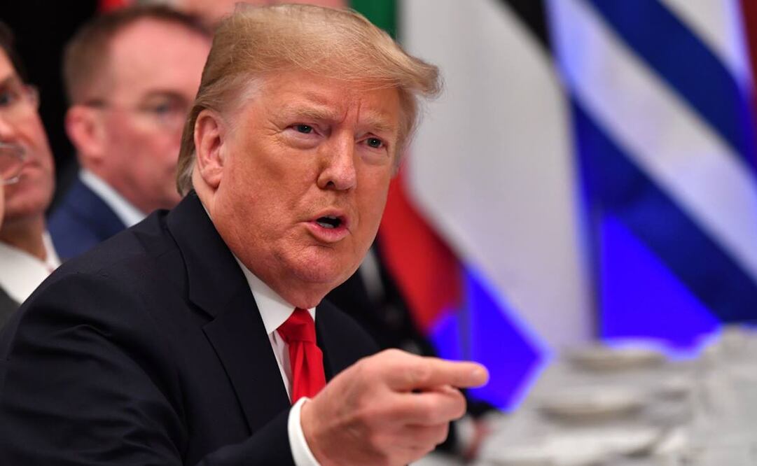 El presidente de Estados Unidos, Donald Trump, en la cumbre de la OTAN (Foto: AFP)