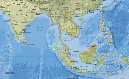 Sismo de 6.4 grados sacude noroeste de Indonesia
