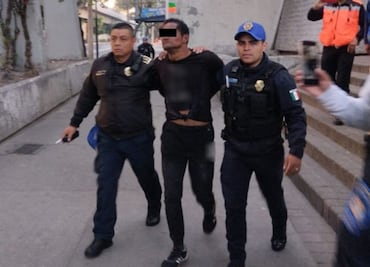 Línea 5 del Metro: detienen a hombre que bajó a vías de estación Consulado; estaba intoxicado