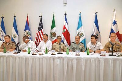 Centroamérica y EU van contra el hampa