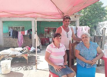 "Por primera vez en mi vida, le pedí a Dios que dejara de llover"