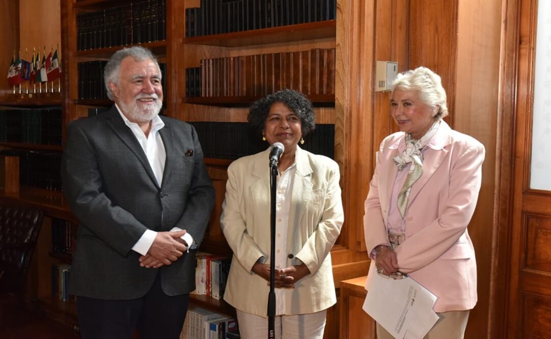 La feminista, activista y académica, María Candelaria Ochoa Ávalos, fue designada como nueva titular de la CONAVIM. Foto: Segob