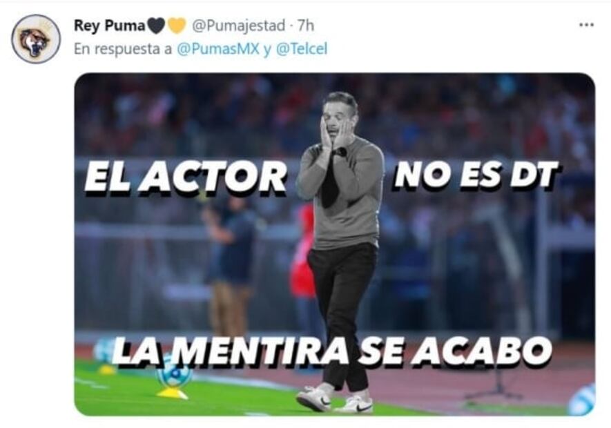 Pumas se adueñó de los memes luego de perder ante Chivas