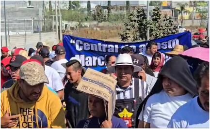 Comerciantes de la Central de Abasto de Puebla protestan contra inseguridad en la zona; exigen paz y tranquilidad