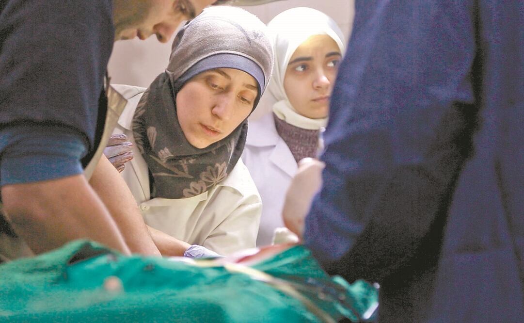 El incidente que más recuerda la doctora Ballour es el ataque químico que mató a mil 400 personas en 2013. Fotos: ALAMEDA FILMS