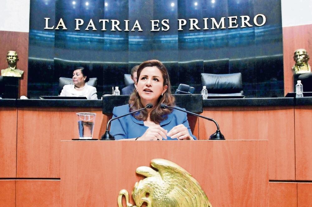 Participación ciudadana. La senadora Martha Tagle pidió garantizar la participación ciudadana en la etapa de designación pública (ARCHIVO EL UNIVERSAL)
