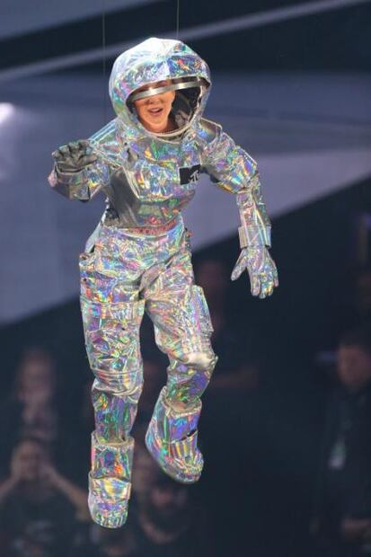 El impresionante estilo de Katy Perry en los VMA's  hará tu semana más feliz