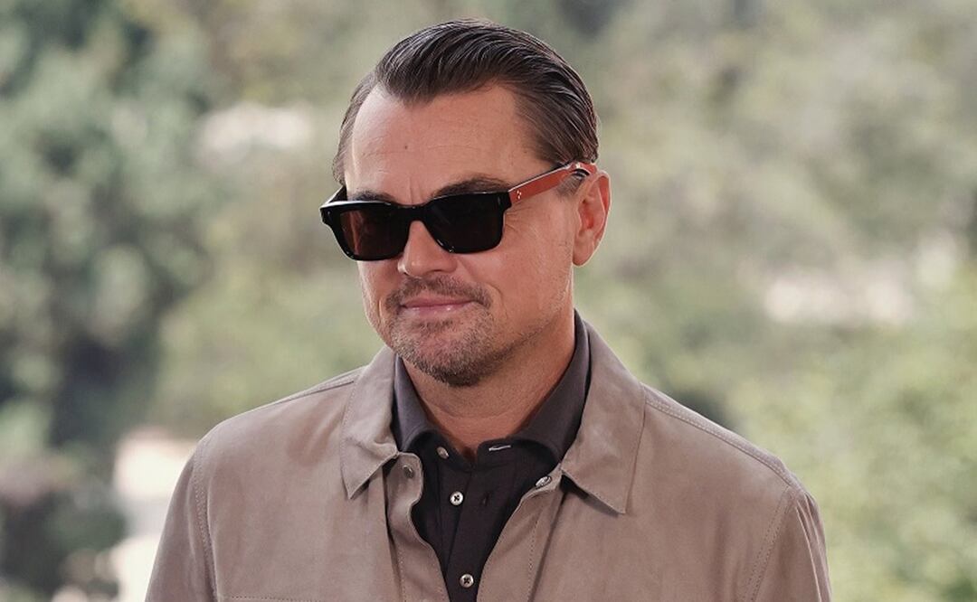 Leonardo DiCaprio visita México para promocionar la película "Una batalla tras otra". Foto: EFE