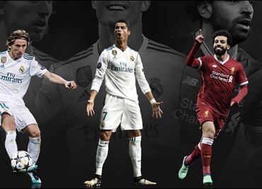 Cristiano, Modric y Salah, nominados al mejor jugador de la UEFA