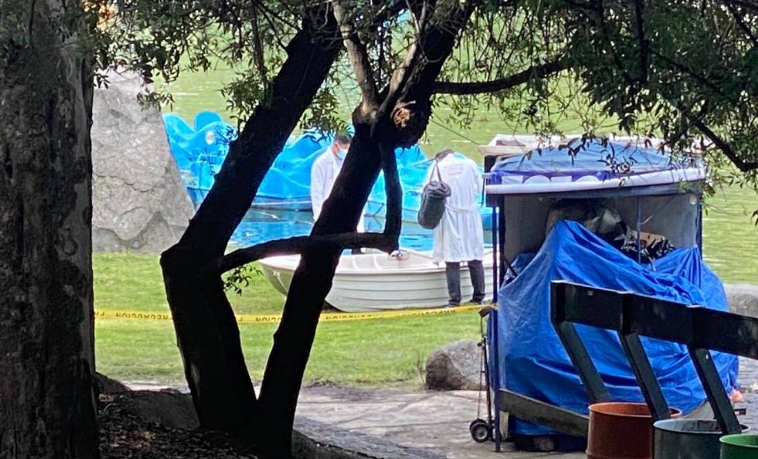 Foto: Valente Rosas/El Universal/A las 09:45 arribaron al lugar para atender la emergencia por lo que ingresaron policías para rescatar el cuerpo