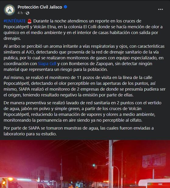 Olor a ajo. Foto: PC Jalisco