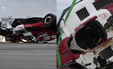 El halo vuelve a mostrar su eficacia en la Fórmula 1