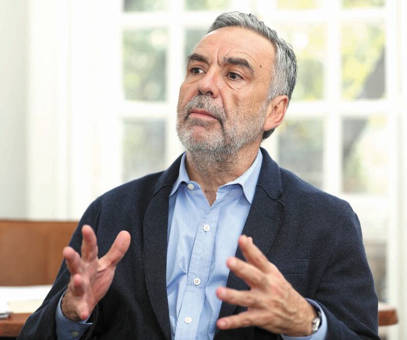 Alfonso Ramírez pidió a los aspirantes esperar a la tercera encuesta. Foto: ARCHIVO EL UNIVERSAL