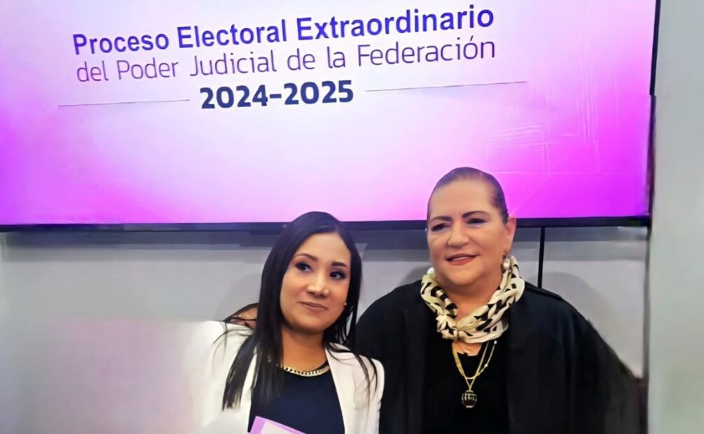 Ángela Zamorano Herrera, jueza de Ejecución Penal que resolverá la solicitud de libertad anticipada del exgobernador de Veracruz, Javier Duarte de Ochoa (20/11/2025). Foto: Especial