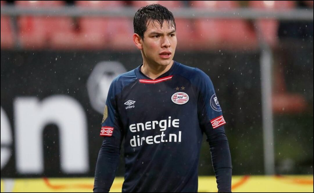 Hirving Lozano. Foto: @PSV