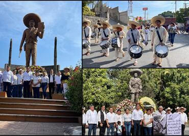 Conmemoran aniversario luctuoso de Emiliano Zapata en Tlaltizapan, Morelos