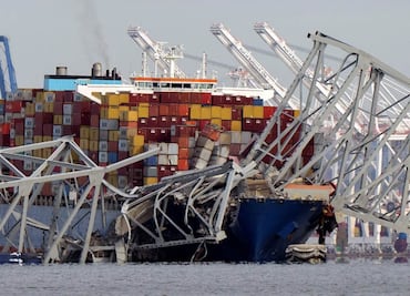 EU obtiene más de 100 mdd en compensación por colapso de puente de Baltimore; pago garantiza costos de reparación