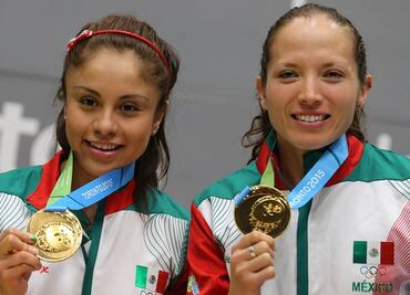 Longoria y Salas, por segundo oro en JP