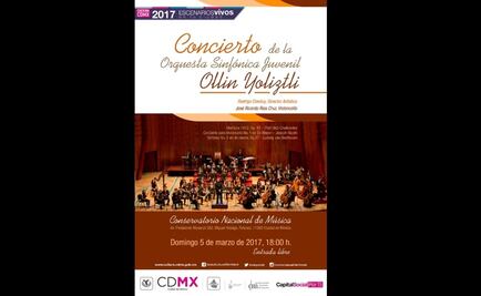 Sinfónica Ollin Yoliztli interpretará obras de Beethoven y Tchaikovsky